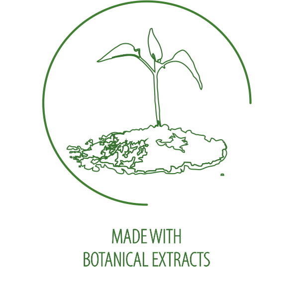 MADE WITH BOTANICAL EXTRACTS